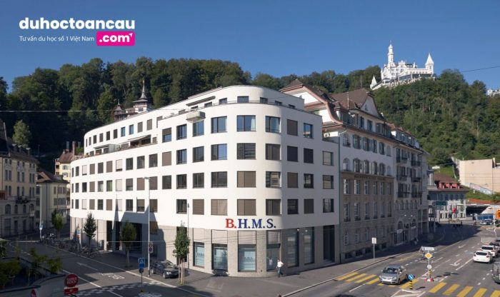 Học viện BHMS - ngôi trường đào tạo ngành quản trị kinh doanh khách sạn danh tiếng bậc nhất tại Thụy Sĩ 